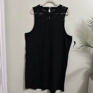 Black Lace Illusion Foxy Tank | 6X